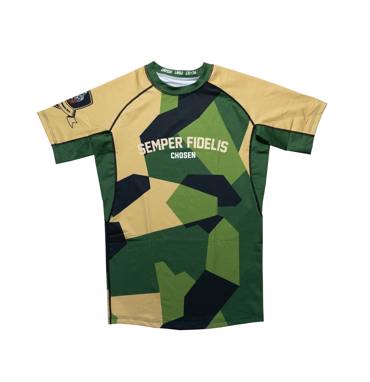 CHOSEN Semper Fi Rashguard - m90 camo